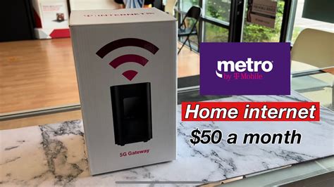 Plus, it only costs $50 per month with no contracts or data caps. . Metro t mobile internet